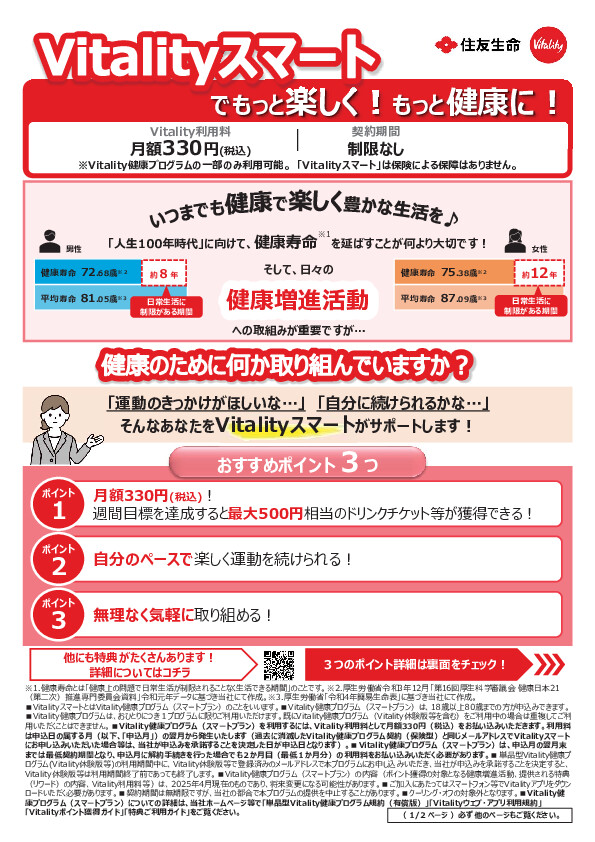 sumitomo Vitality Smart202508